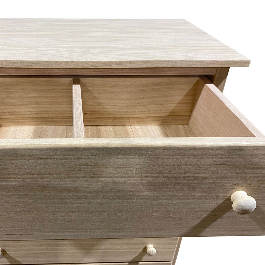 Hardwood Chest Of Drawers - AUSTRALIAN MADE 100% Organic