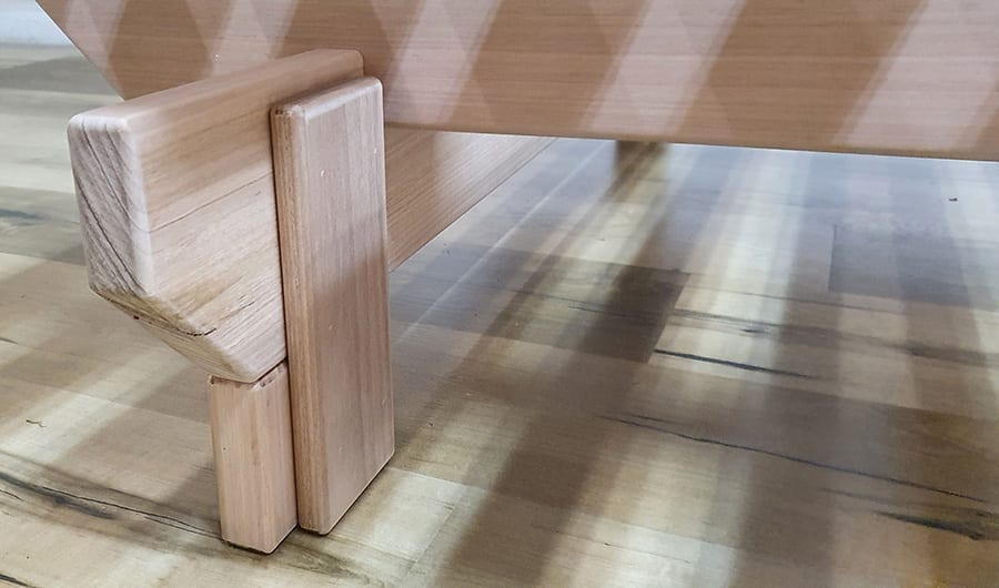 Hardwood Bed Base - Katherine - AUSTRALIAN MADE 100% Organic DOUBLE