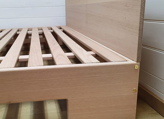 Hardwood Bed Base – Kimberley – AUSTRALIAN MADE 100% Organic – SINGLE
