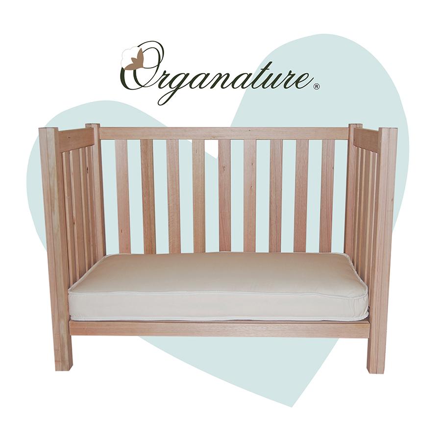 Hardwood Country Cot - AUSTRALIAN MADE 100% Organic
