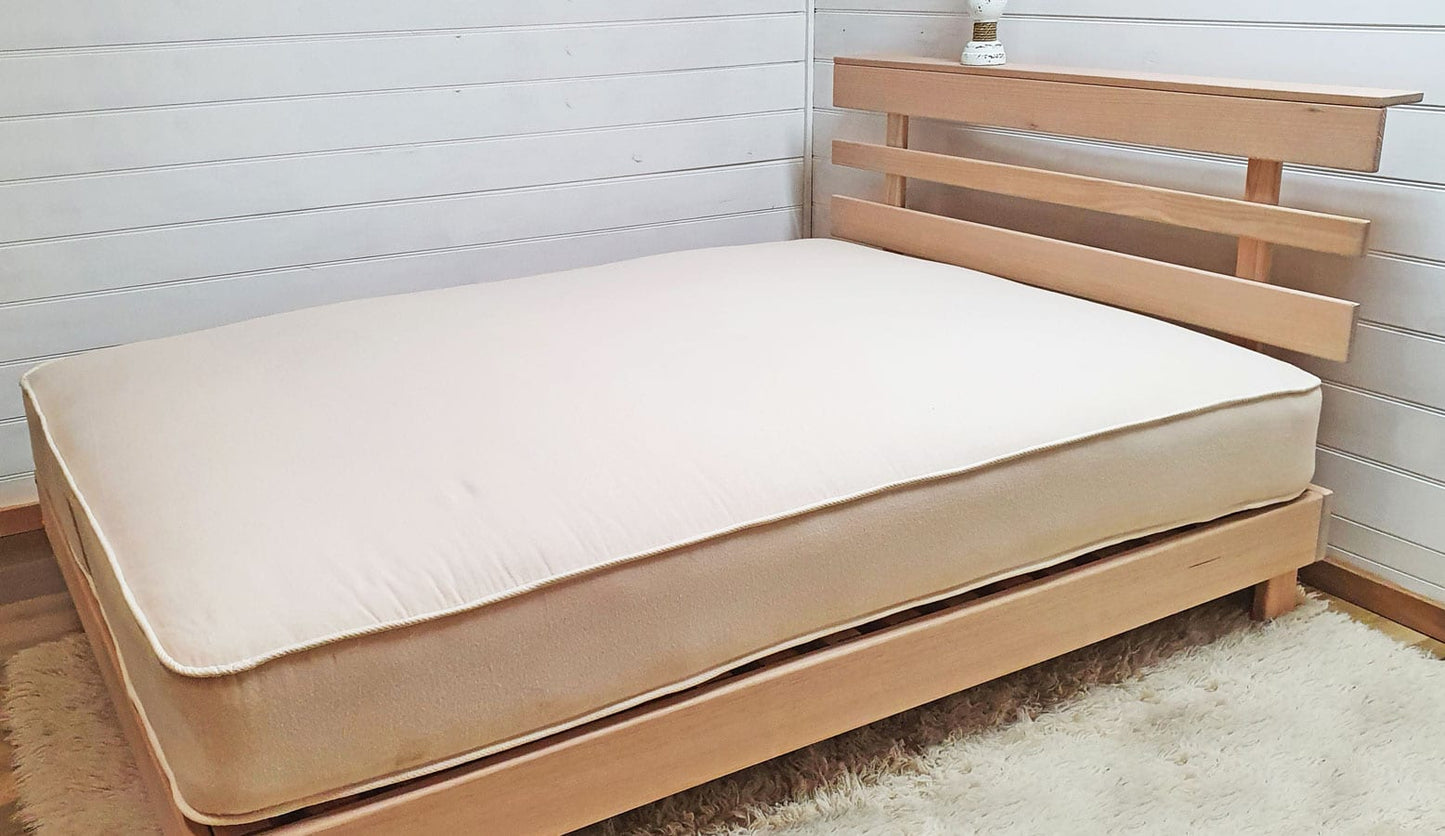 Hardwood Bed Base - Beechworth - AUSTRALIAN MADE 100% Organic KING