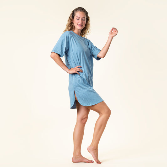 Berit Womens Organic Cotton Night Shirt