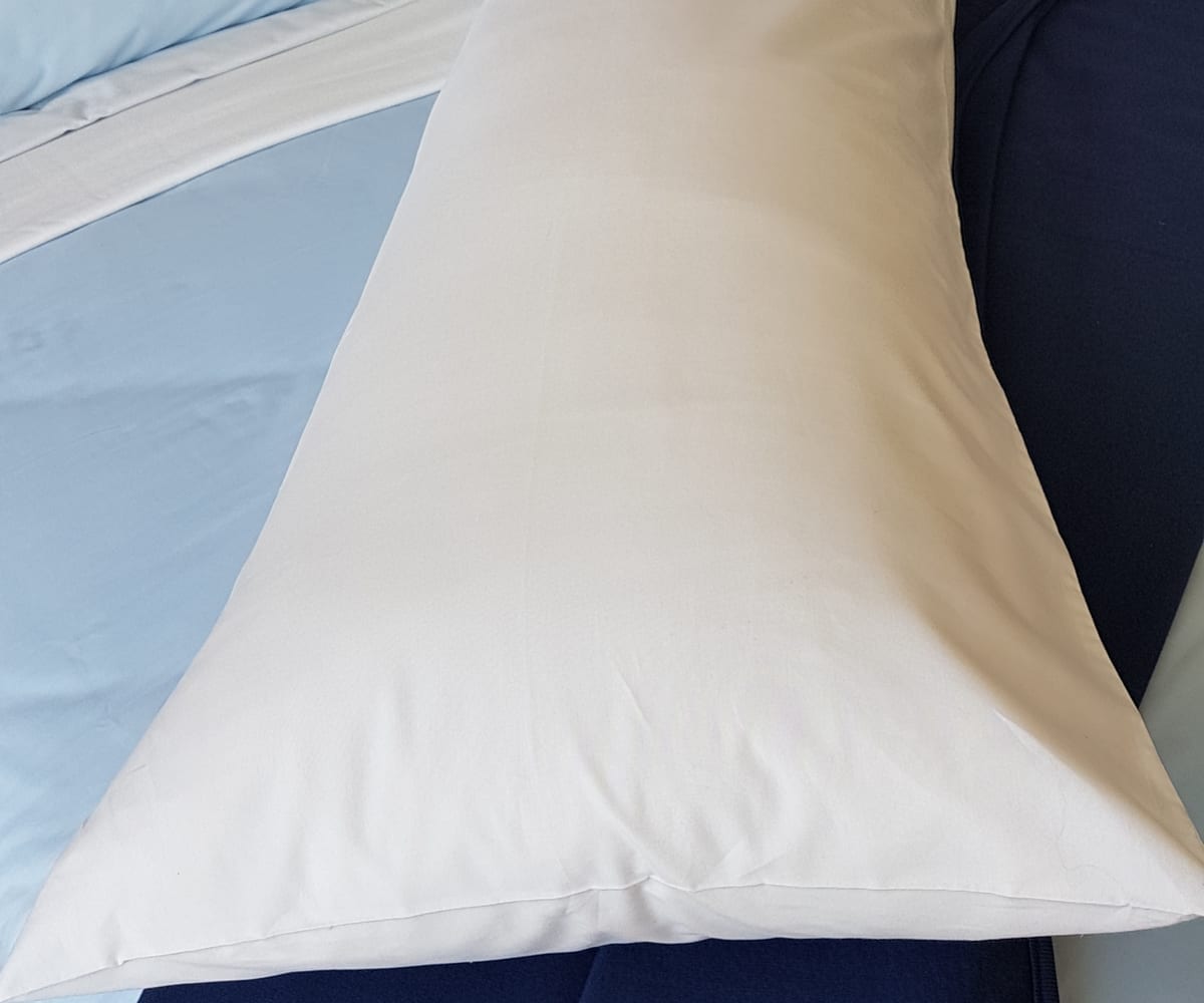 BODY PILLOW Pillowcase - Organic Poplin - various colours