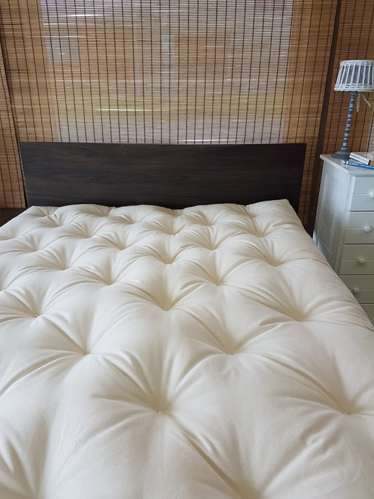 Futon Mattress - 100% Organic Cotton - Made in Australia