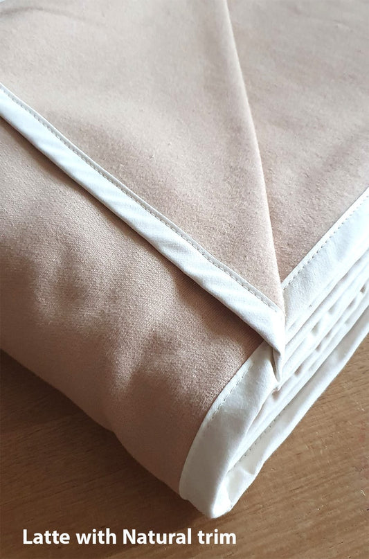 Organic Cotton Blankets - Light Weight Fleece - Nursery CLEARANCE