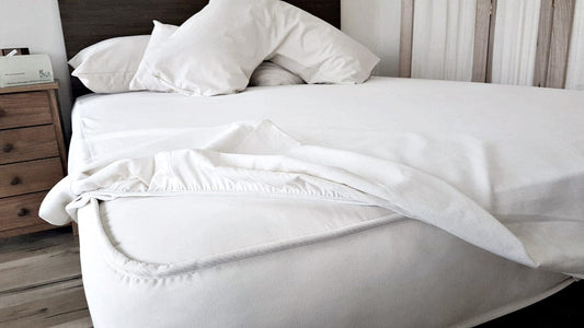 Mattress Protectors - Organic Cotton Flannel - Nursery CLEARANCE