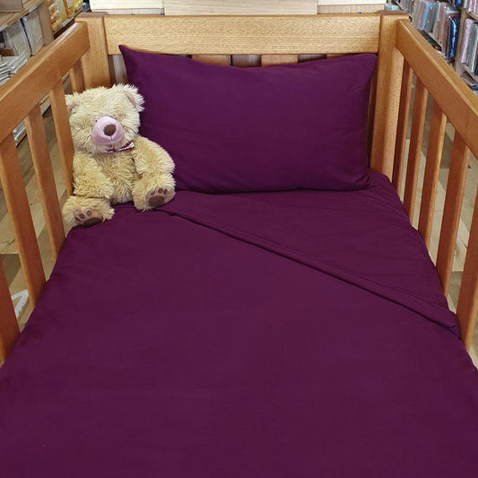 AMARANTH Organic Cotton Poplin Bedding – Nursery