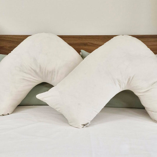 BOOMERANG PILLOW - Luxury Organic Silk Cotton