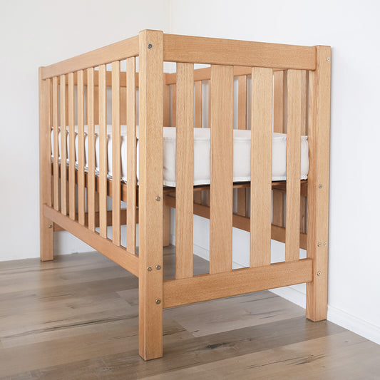 Hardwood Country Cot - AUSTRALIAN MADE 100% Organic