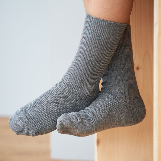 Davos Socks - Organic Cotton and Wool Blend