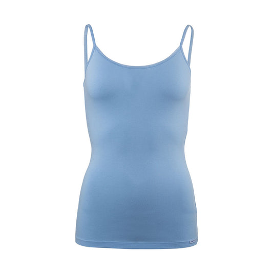 Meike Womens Spaghetti Strap Singlet Top - Organic Cotton