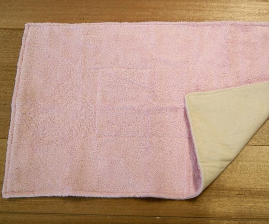 Organature Organic Cotton Terry Towelling Bathroom Range - All Sizes - Pink