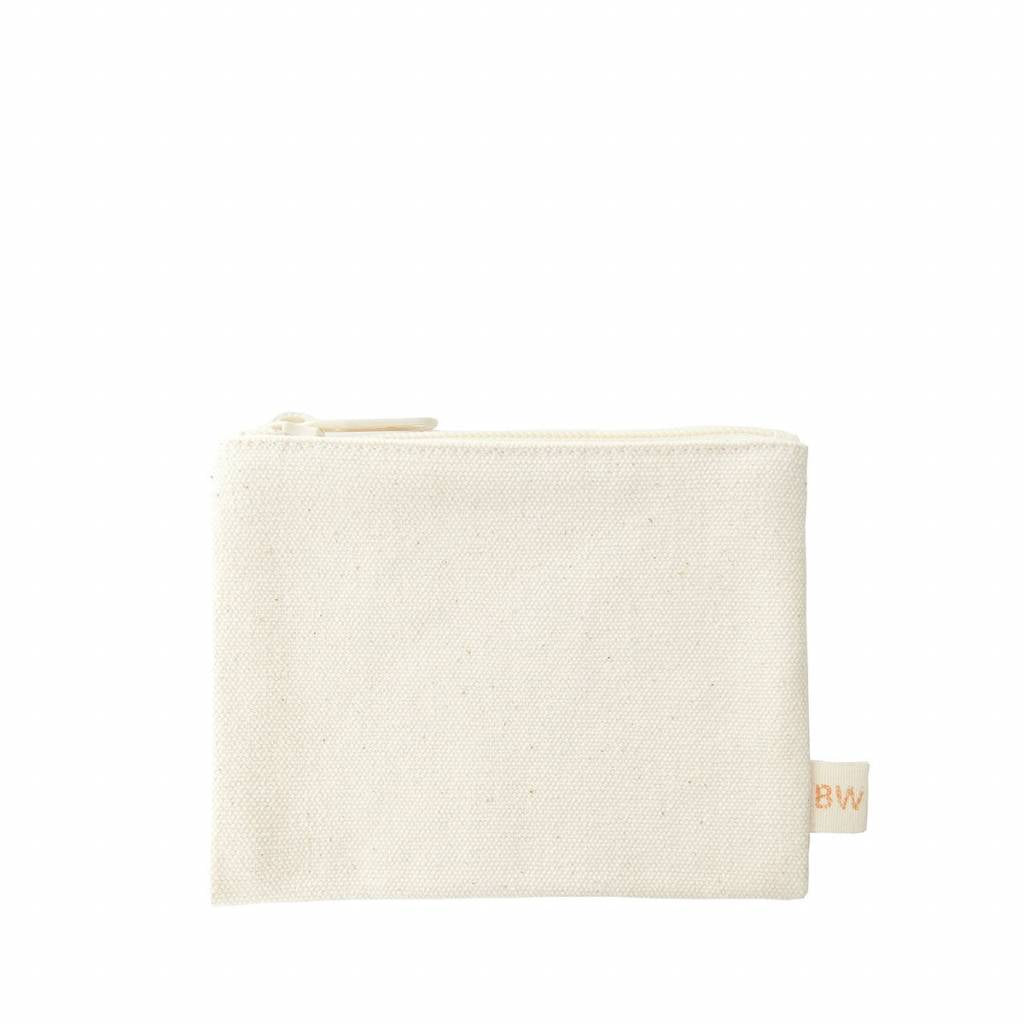 Organic Cotton Pouch with Zip