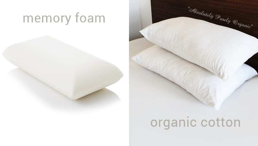 MEMORY-FOAM-VS-organic-cotton
