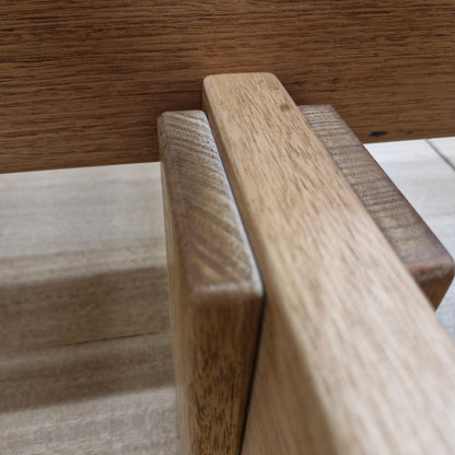 FACTORY SECOND Hardwood Bed Base - Katherine - AUSTRALIAN MADE 100% Organic QUEEN