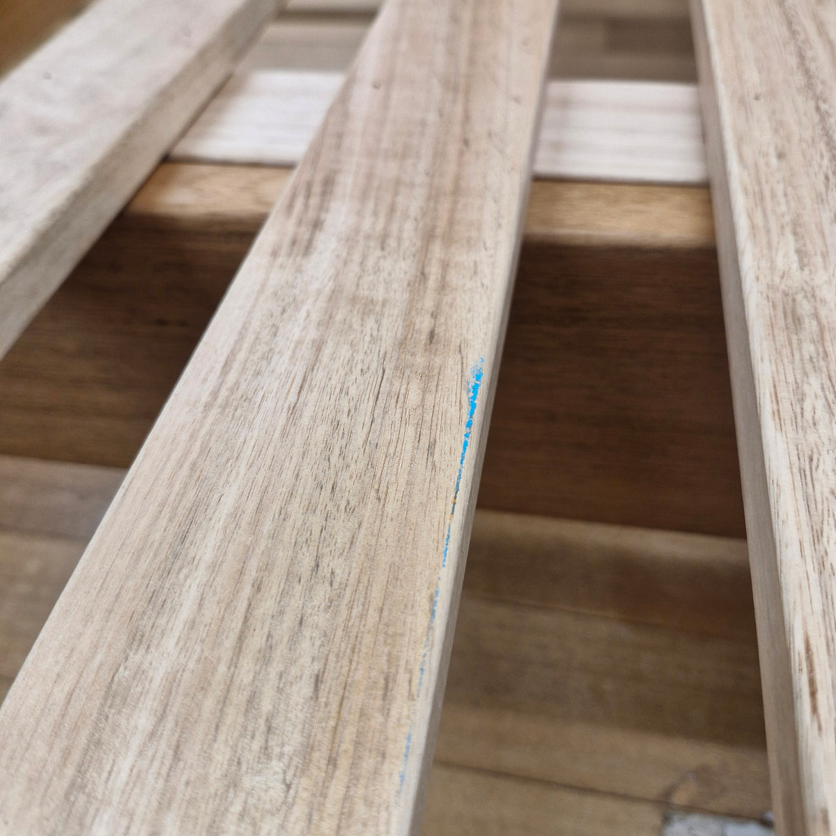 FACTORY SECOND Hardwood Bed Base - Katherine - AUSTRALIAN MADE 100% Organic QUEEN