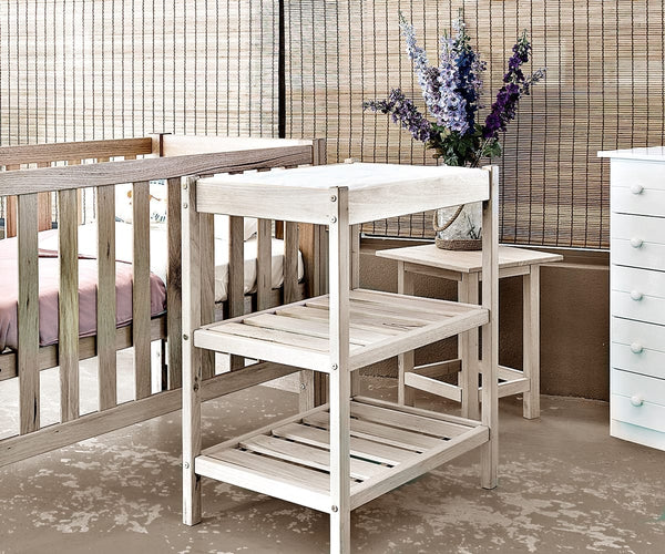 Hardwood Change Table - Marley - AUSTRALIAN MADE 100% Organic – Organature