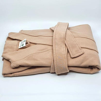 Organic Cotton Fleece Dressing Gown - Australian Made