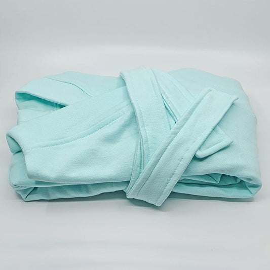 Organic Cotton Fleece Dressing Gown - Australian Made CLEARANCE
