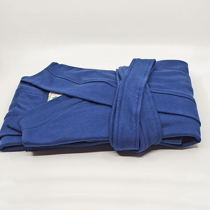 Organic Cotton Fleece Dressing Gown - Australian Made