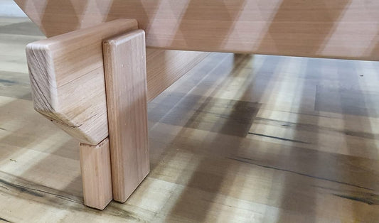 Hardwood Bed Base - Katherine - AUSTRALIAN MADE 100% Organic KING SINGLE