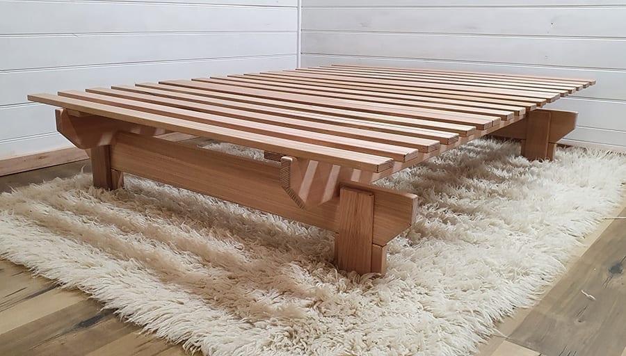 Hardwood Bed Base - Katherine - AUSTRALIAN MADE 100% Organic QUEEN