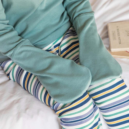 Cosy Toes Eczema Mitten PJ Top - Organic Cotton