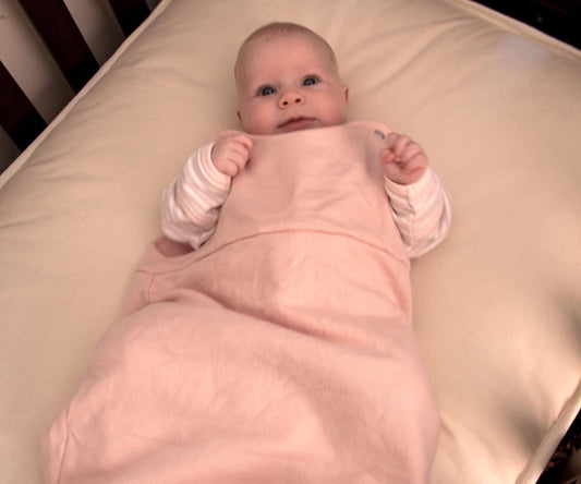 Baby Sleep Sack - Organic Cotton Fleece - various colours