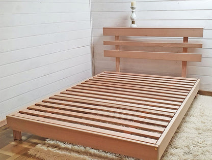Hardwood Bed Base - Beechworth - AUSTRALIAN MADE 100% Organic KING