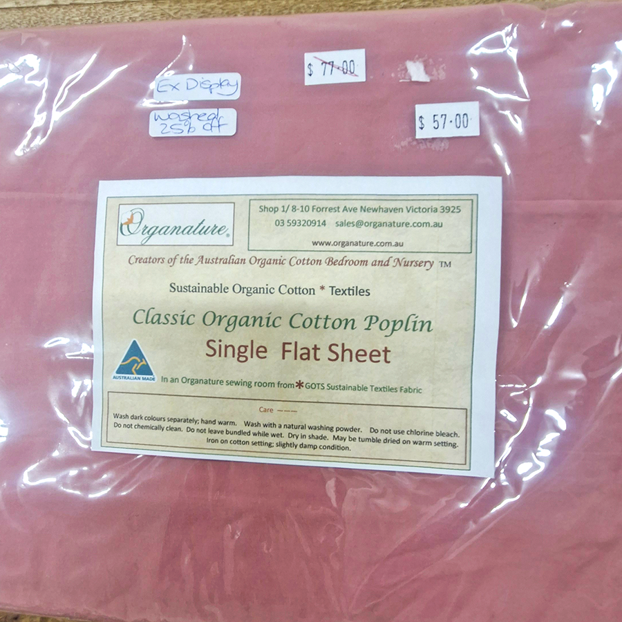 BERRY Organic Cotton Poplin Bedding - CLEARANCE