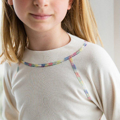 Comfort Eczema Top - Organic Cotton Unbleached and Un-Dyed - (2 Pack)