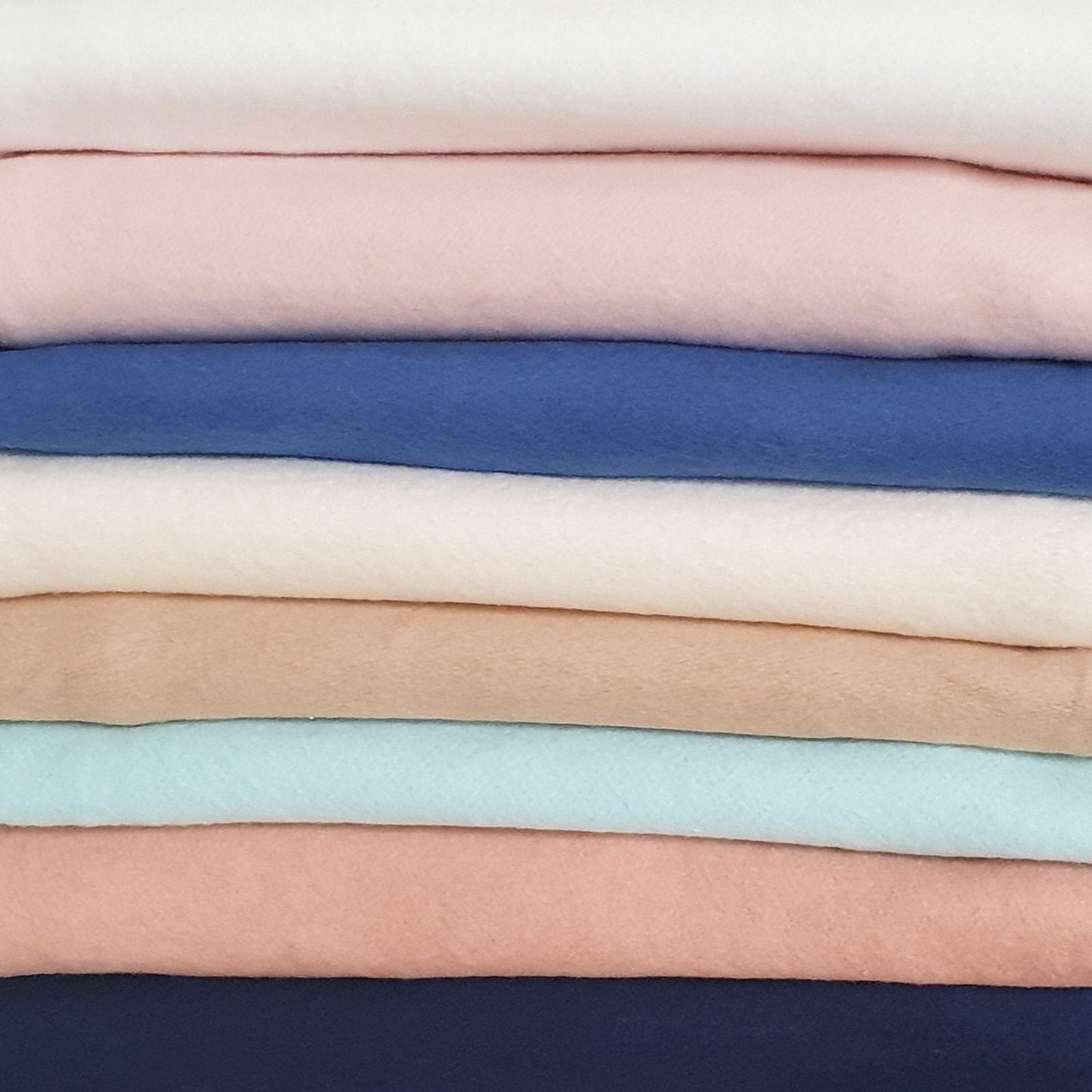 Organic Cotton Blankets - Light Weight Fleece - various colours