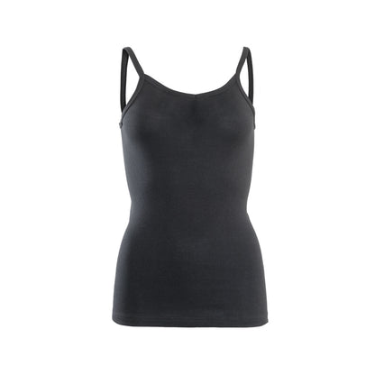 Julia Womens Spaghetti Strap Singlet Top - Organic Cotton