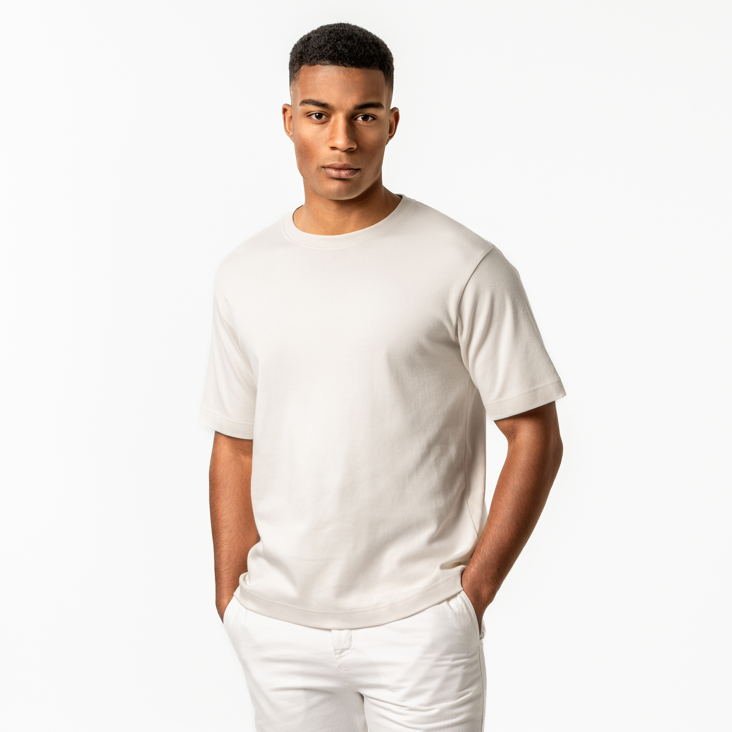 Mens Aiden T-Shirt - Organic Cotton Heavyweight Jersey