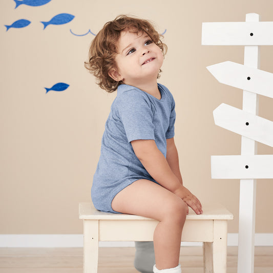 Baby Organic Cotton Onesie Short Sleeve Bodysuit