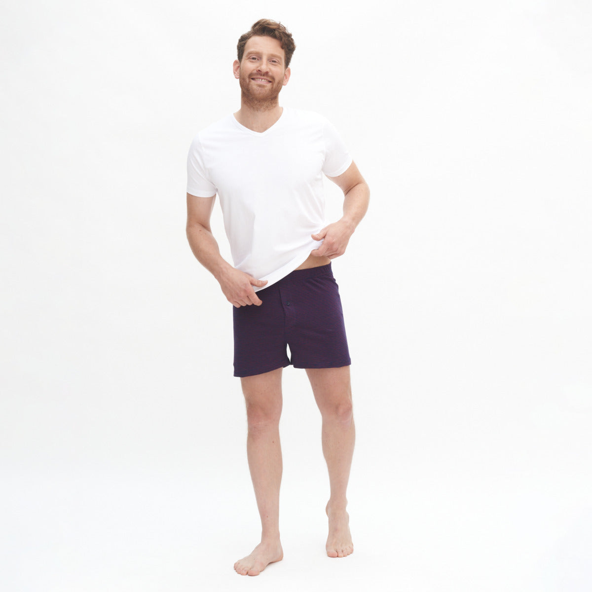 Ben Men's Boxer Shorts 2 Pack - Organic Cotton