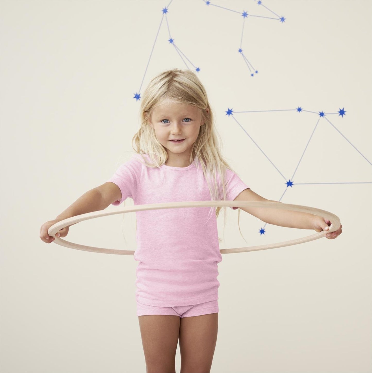 Giraffe Organic Cotton Girl's Shorty Underwear