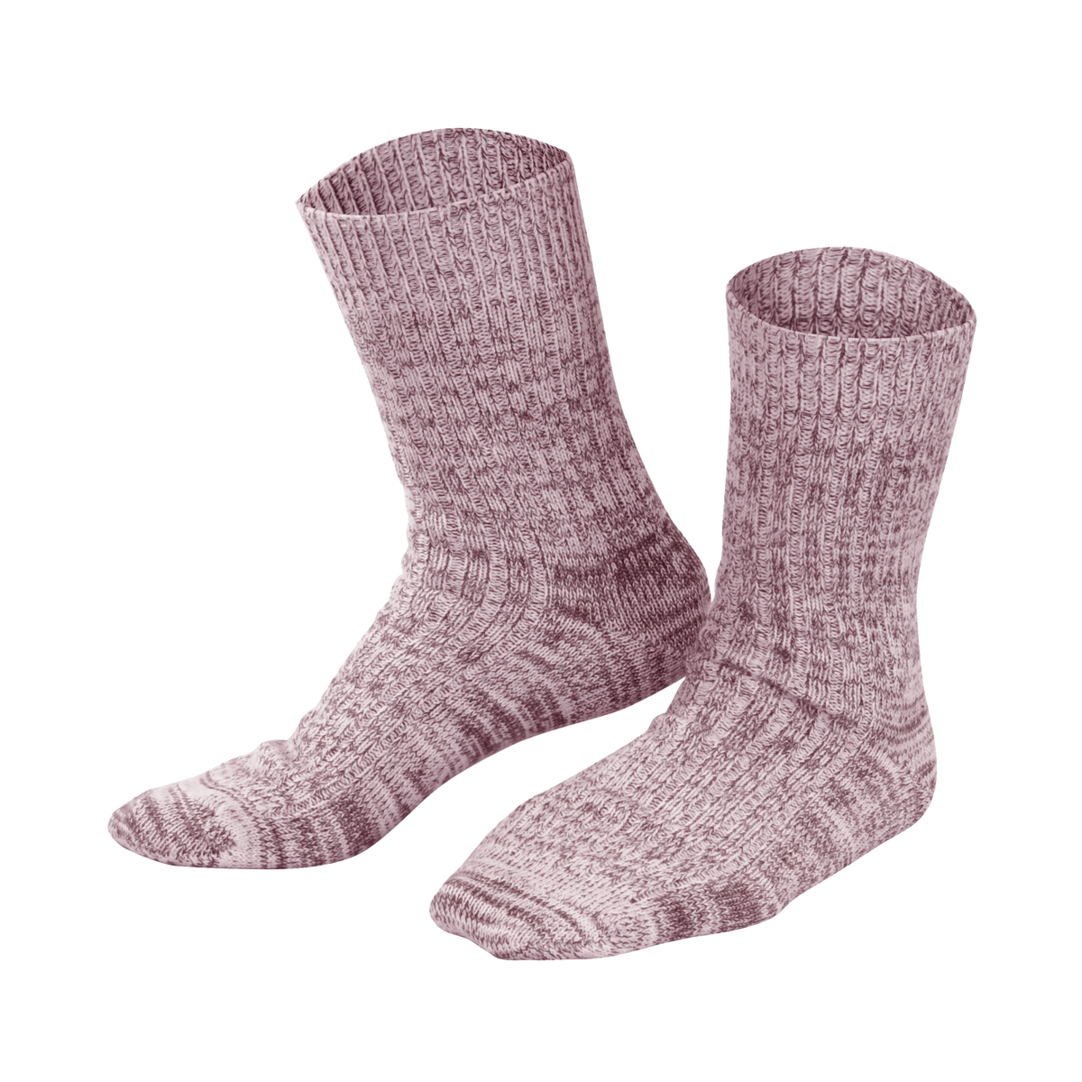 Jean Norwegian Adult Socks - Organic Cotton and Wool Blend