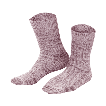 Jean Norwegian Adult Socks - Organic Cotton and Wool Blend