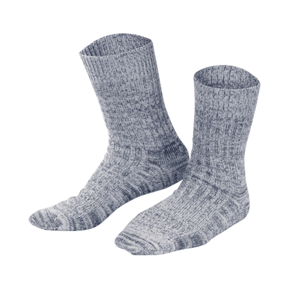 Jean Norwegian Adult Socks - Organic Cotton and Wool Blend