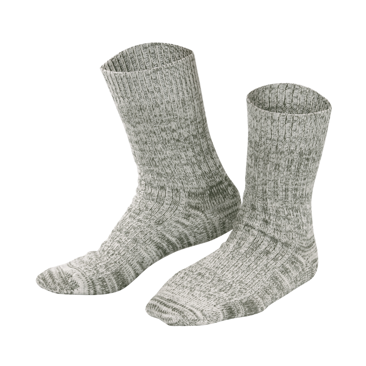 Jean Norwegian Adult Socks - Organic Cotton and Wool Blend