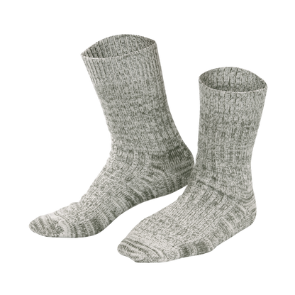 Jean Norwegian Adult Socks - Organic Cotton and Wool Blend