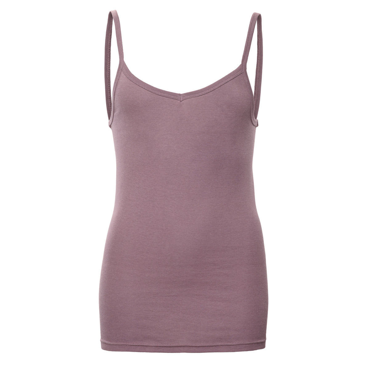 Julia Womens Spaghetti Strap Singlet Top - Organic Cotton