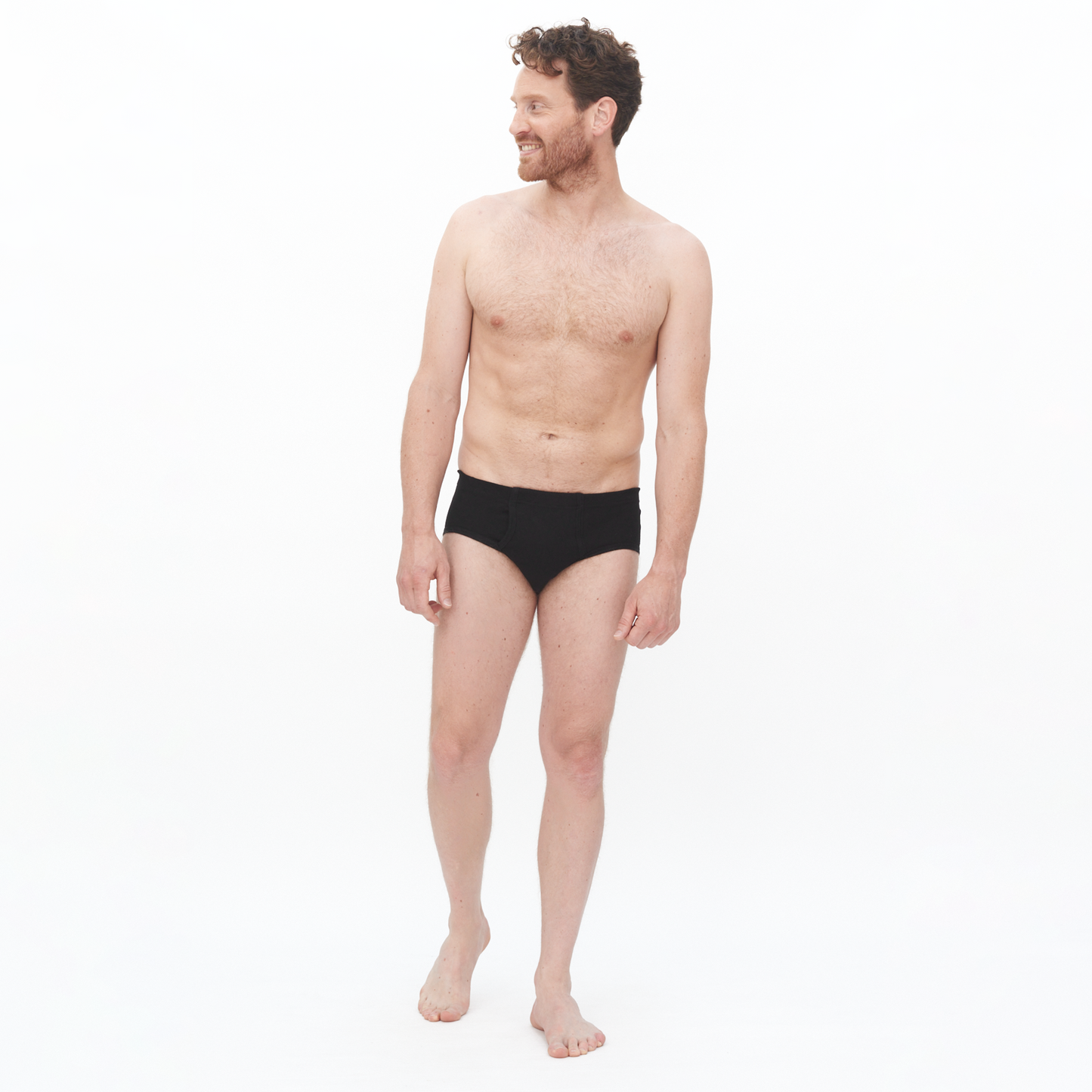 Men's Julius Organic Cotton Open Fly Briefs
