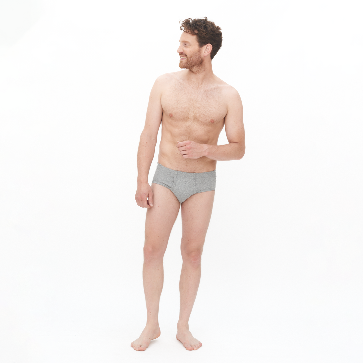 Men's Julius Organic Cotton Open Fly Briefs