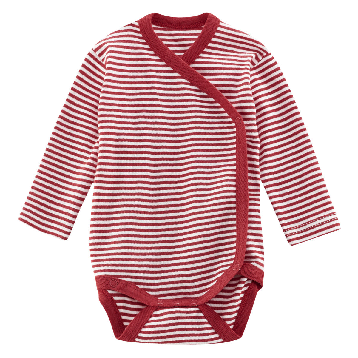 Baby Organic Cotton Kimono Onesie Long Sleeve Bodysuit