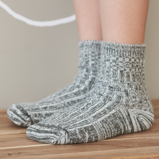 Norwegian Kids Socks - Organic Cotton and Wool Blend