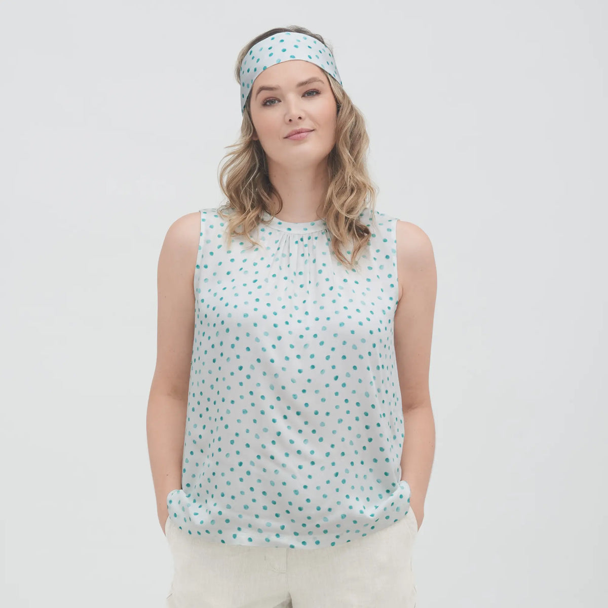 Ola Womens Sleeveless Blouse 100% Viscose (Lenzing™ Ecovero™)