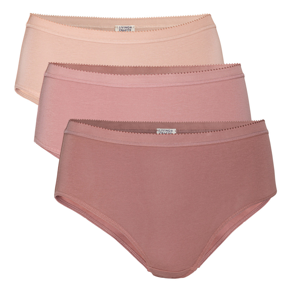 Polly Women's Organic Cotton Briefs 3 pack