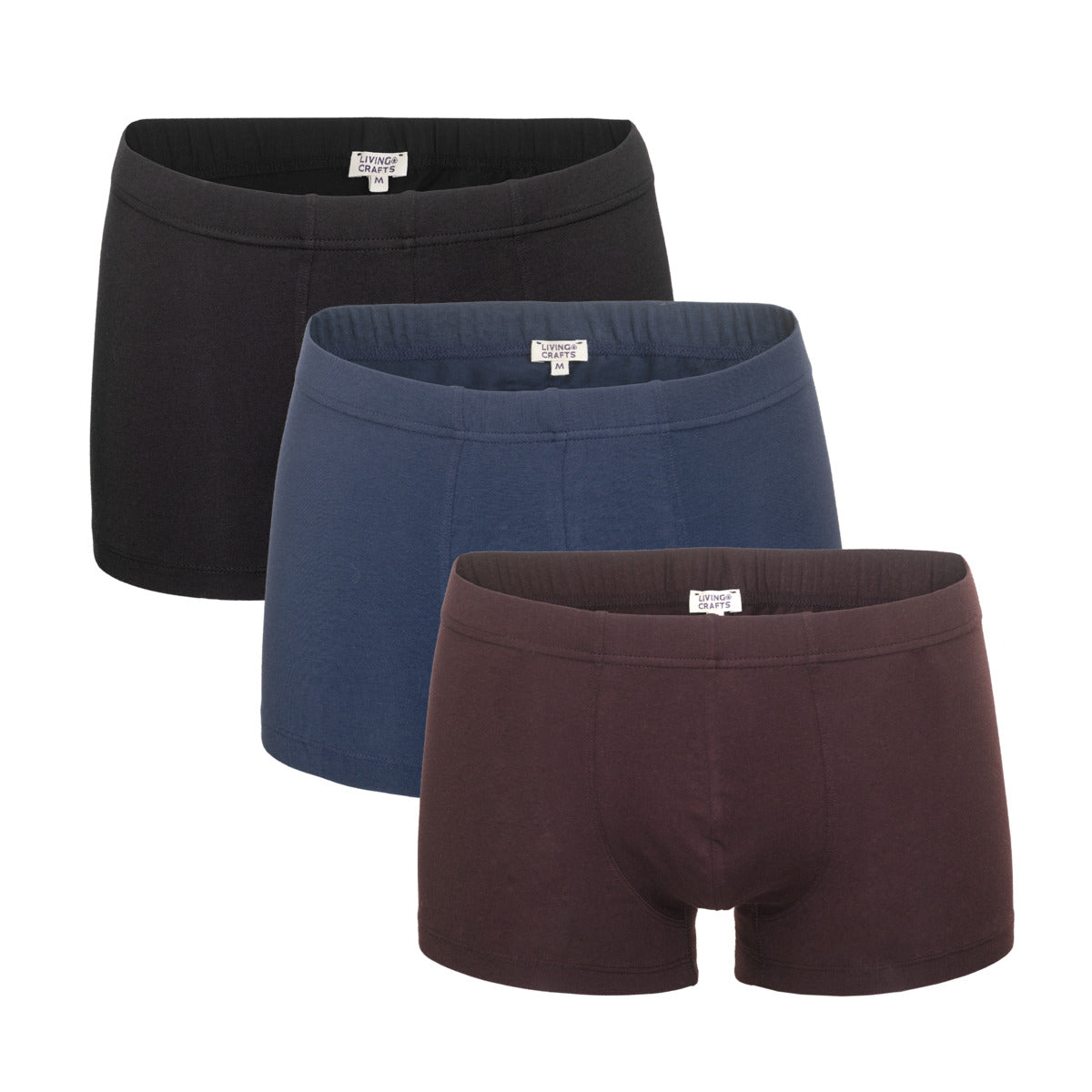 Men's Sagon Organic Cotton Trunks 3 pack